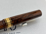 OMAS Original Paragon "Vintage" Burlwood Celluloid Limited Edition Fountain Pen - Fine "EXTRA FLESSIBLE" 14Kt Gold Nib - One of the Most Desirable OMAS Celluloids and Nibs!