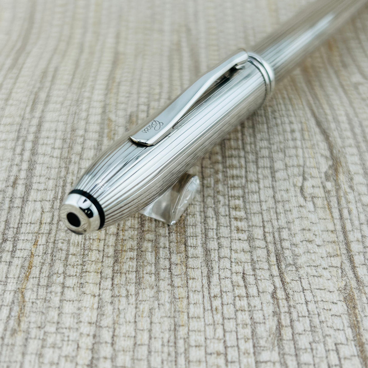 Cross Townsend Sterling Silver Gold Nib 18k - Fountain Pen