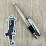 Cross Townsend Sterling Silver Gold Nib 18k - Fountain Pen