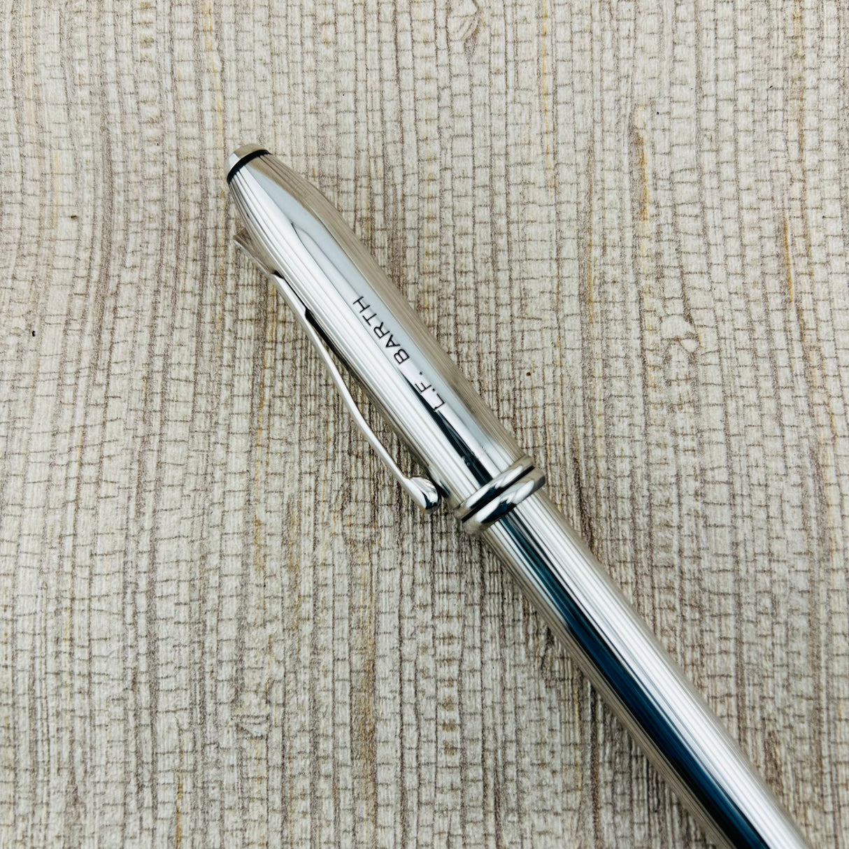 Cross Townsend Sterling Silver Gold Nib 18k - Fountain Pen