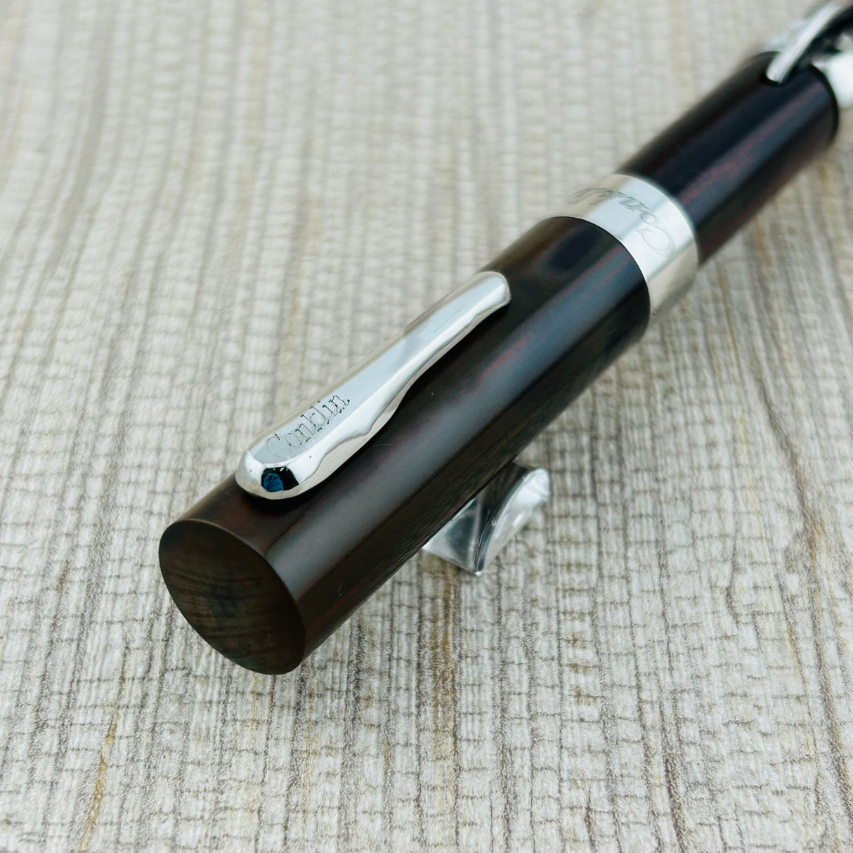 Conklin Mark Twain Ebonite Crescent Filler 14K Gold Nib Limited Edition 85/98 - Fountain Pen