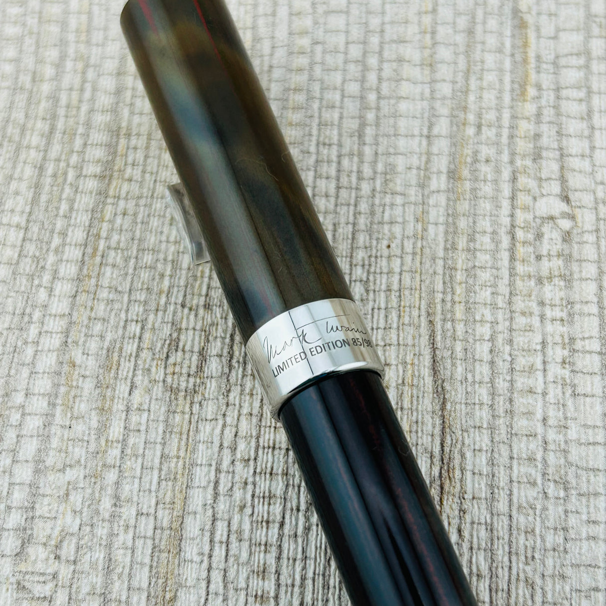 Conklin Mark Twain Ebonite Crescent Filler 14K Gold Nib Limited Edition 85/98 - Fountain Pen