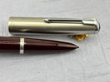Parker 51 burgundy steel cap - Aerometric Mint condition