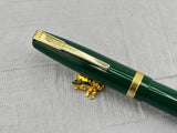 Waterman England W3 Dark Green Fountain pen