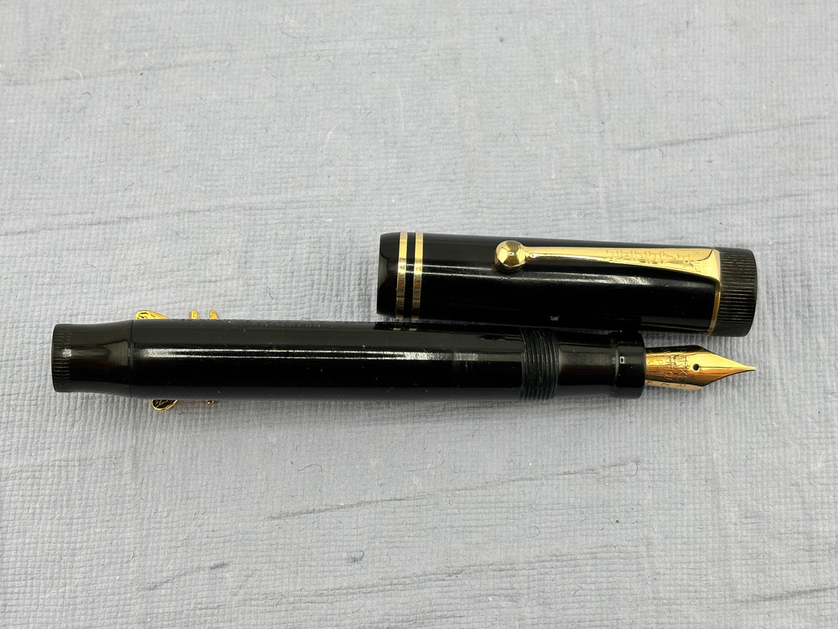 Parker Duofold Junior Black Flex nib !
