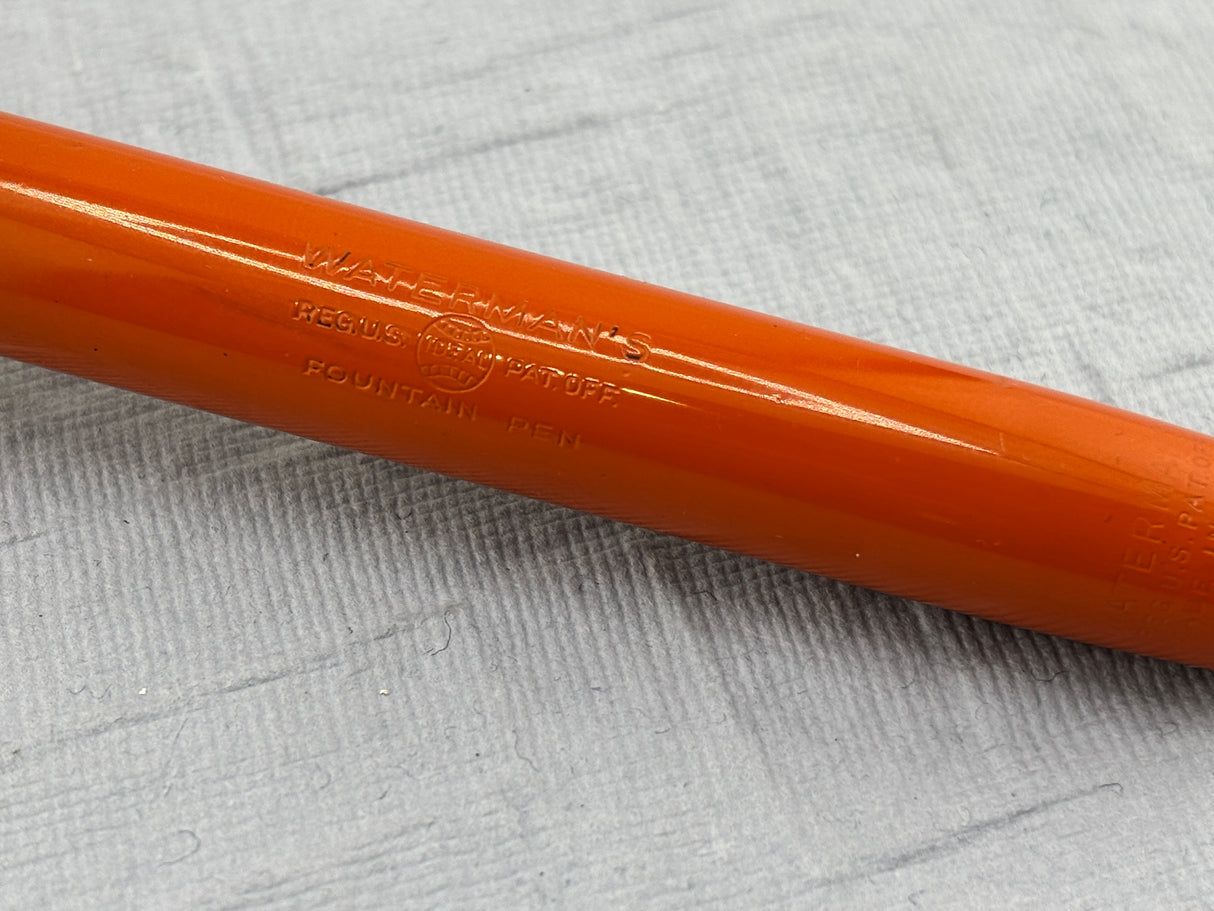 Waterman 56 Cardinal Red Hard Rubber - Photo speaks !!