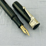 Waterman 12 PSF Black hard rubber Coin filler Circa 1915 - Fountain Pen