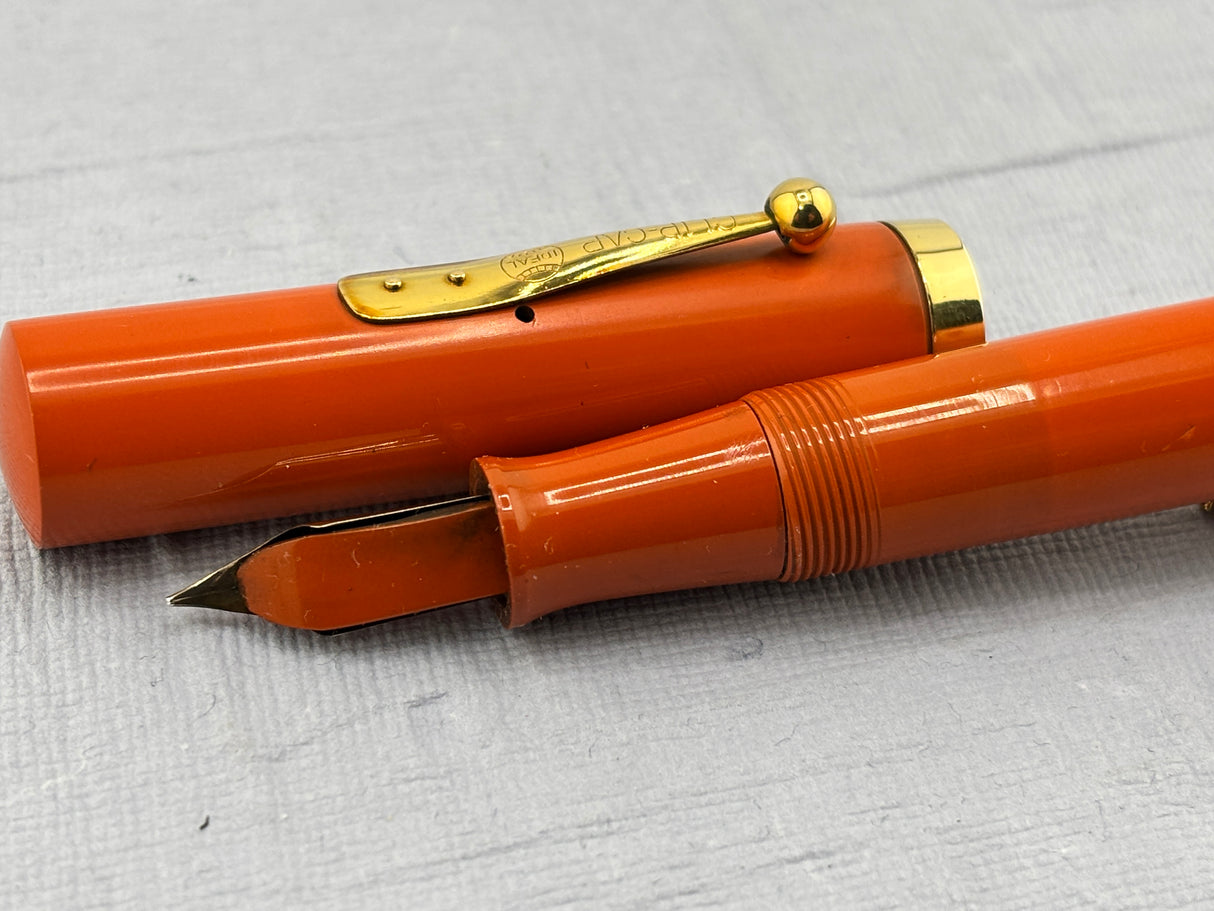 Waterman 56 Cardinal Red Hard Rubber - Photo speaks !!