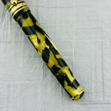Wahl - Eversharp Equipoise Oversize Gold Seal Black and Pearl 14k gold nib Flexible  - Fountain Pen