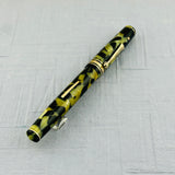 Wahl - Eversharp Equipoise Oversize Gold Seal Black and Pearl 14k gold nib Flexible  - Fountain Pen