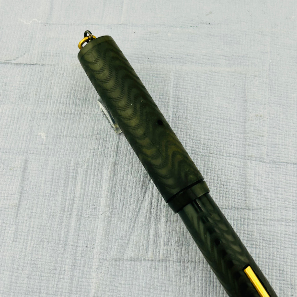 Sheaffer Black Har Rubber Chased Ring top circa 1940  - Fountain Pen