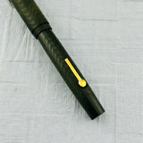 Sheaffer Black Har Rubber Chased Ring top circa 1940  - Fountain Pen