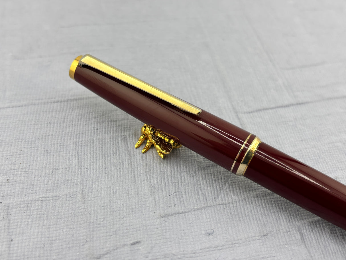 Montblanc Generation Classic Burgundy With Gold 14K-585 M Nib Fountain Pen