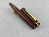 Montblanc Generation Classic Burgundy With Gold 14K-585 M Nib Fountain Pen