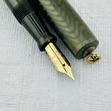 Sheaffer Black Har Rubber Chased Ring top circa 1940  - Fountain Pen