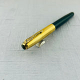 Parker 51 Aerometric  Blue Gold Cap Diamond Clip - Fountain Pen