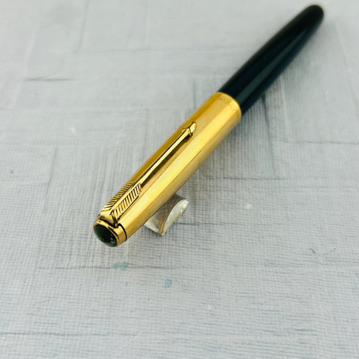 Parker 51 Aerometric Navy Blue Gold Cap - Fountain Pen