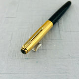 Parker 51 Aerometric Navy Blue Gold Cap - Fountain Pen