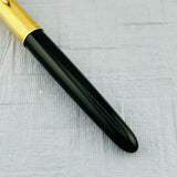 Parker 51 Aerometric Black Gold Cap - Fountain Pen