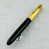 Parker 51 Aerometric Black Gold Cap - Fountain Pen