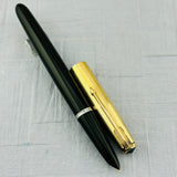 Parker 51 Aerometric Black Gold Cap - Fountain Pen