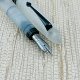 Omas Ogiva Frosted Demonstrator 14k Black Ruthenium Nib - Fountain Pen
