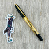 S.T. Dupont St Germain Collection Green Cap Gold Fluted Barrel Gold Nib 18k - Fountain Pen