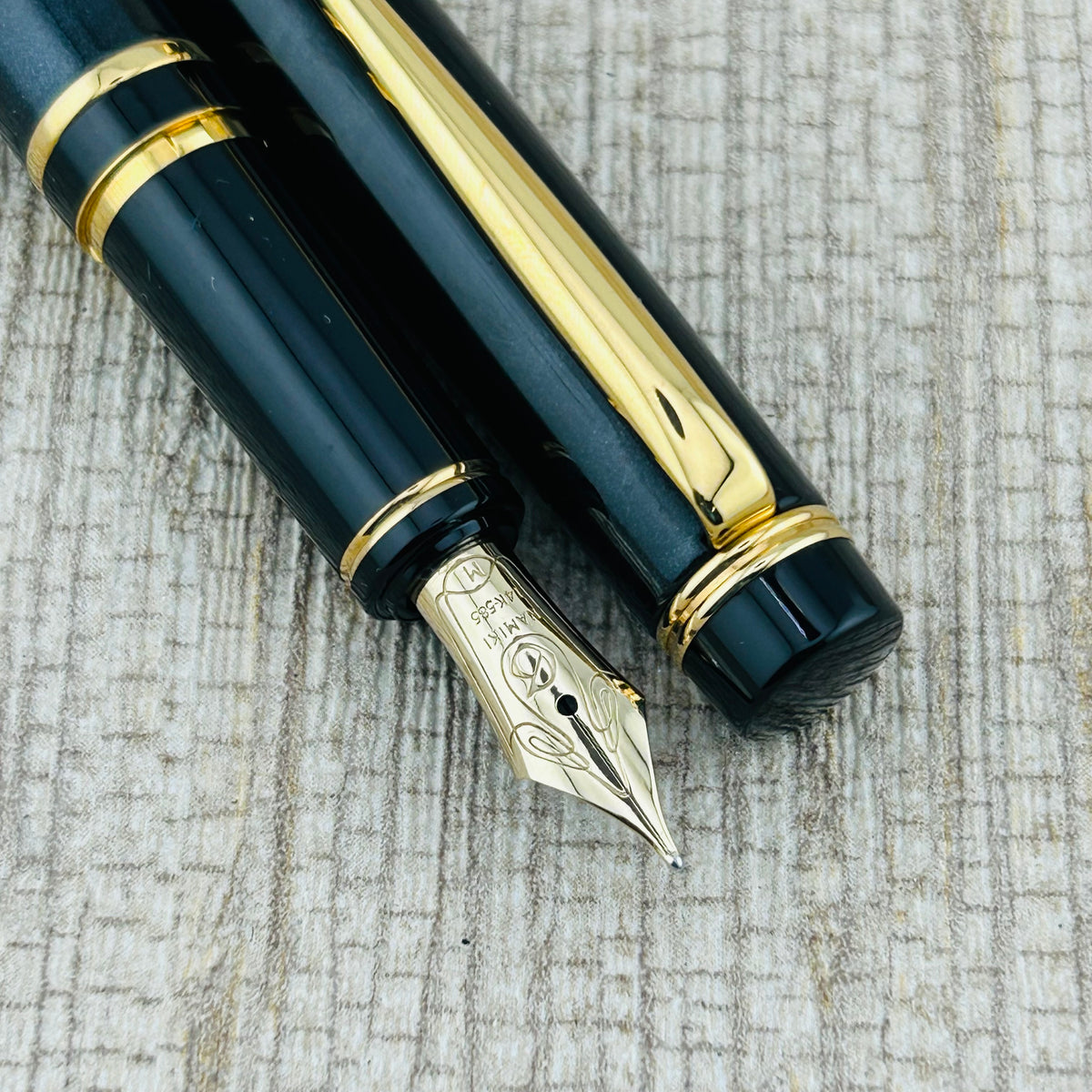 Pilot Namiki Grance Black and Grey 14k Gold Nib - Fountain Pen