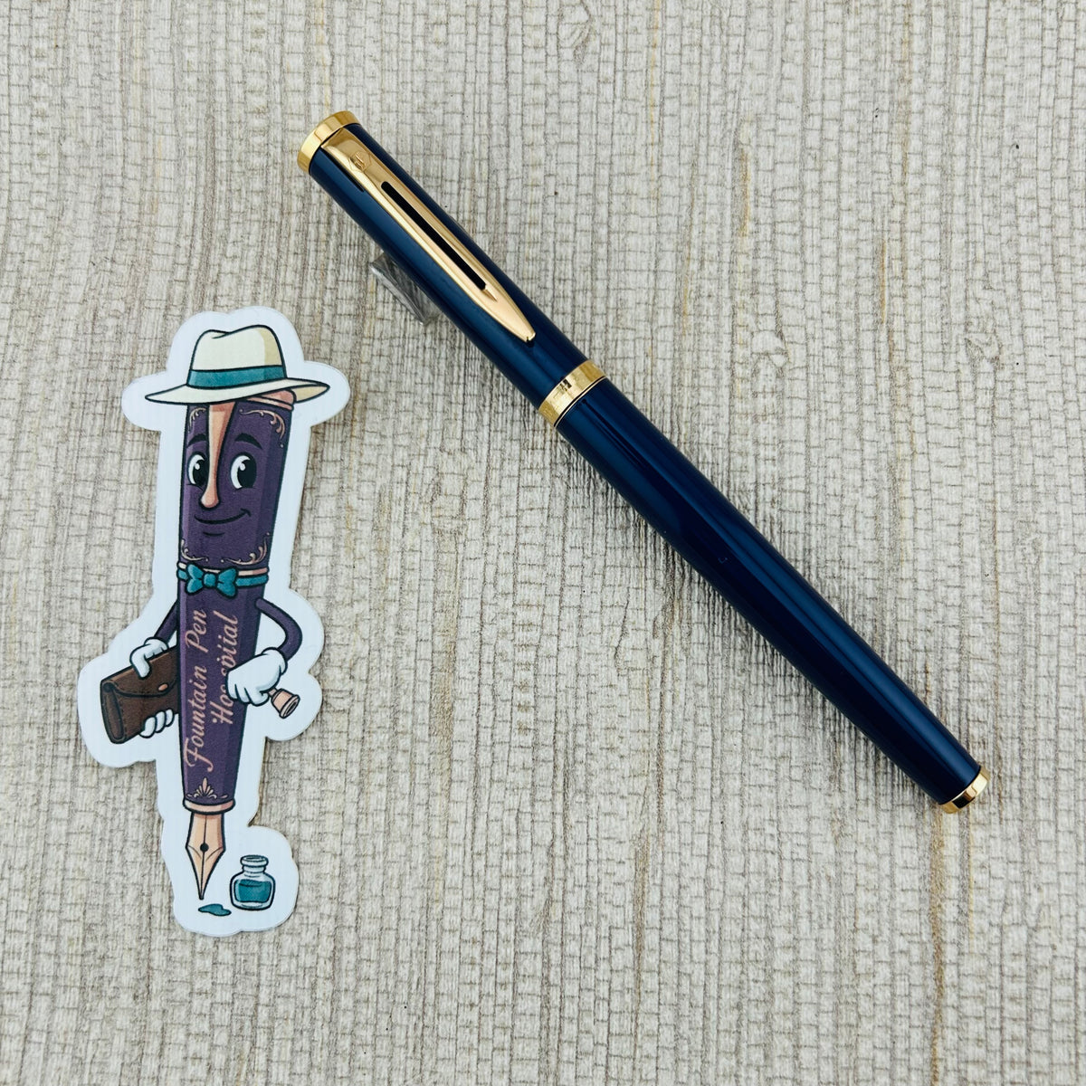 Waterman Preface Romance Blue 18k Gold Nib - Fountain Pen