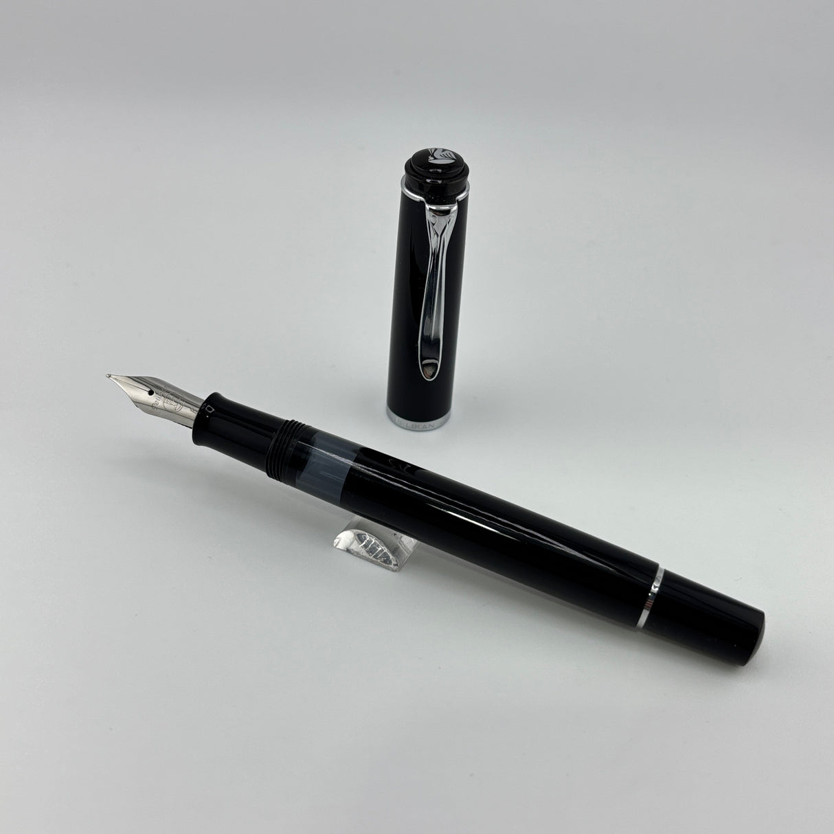 Pelikan M200 Black Silver trim - Fountain Pen