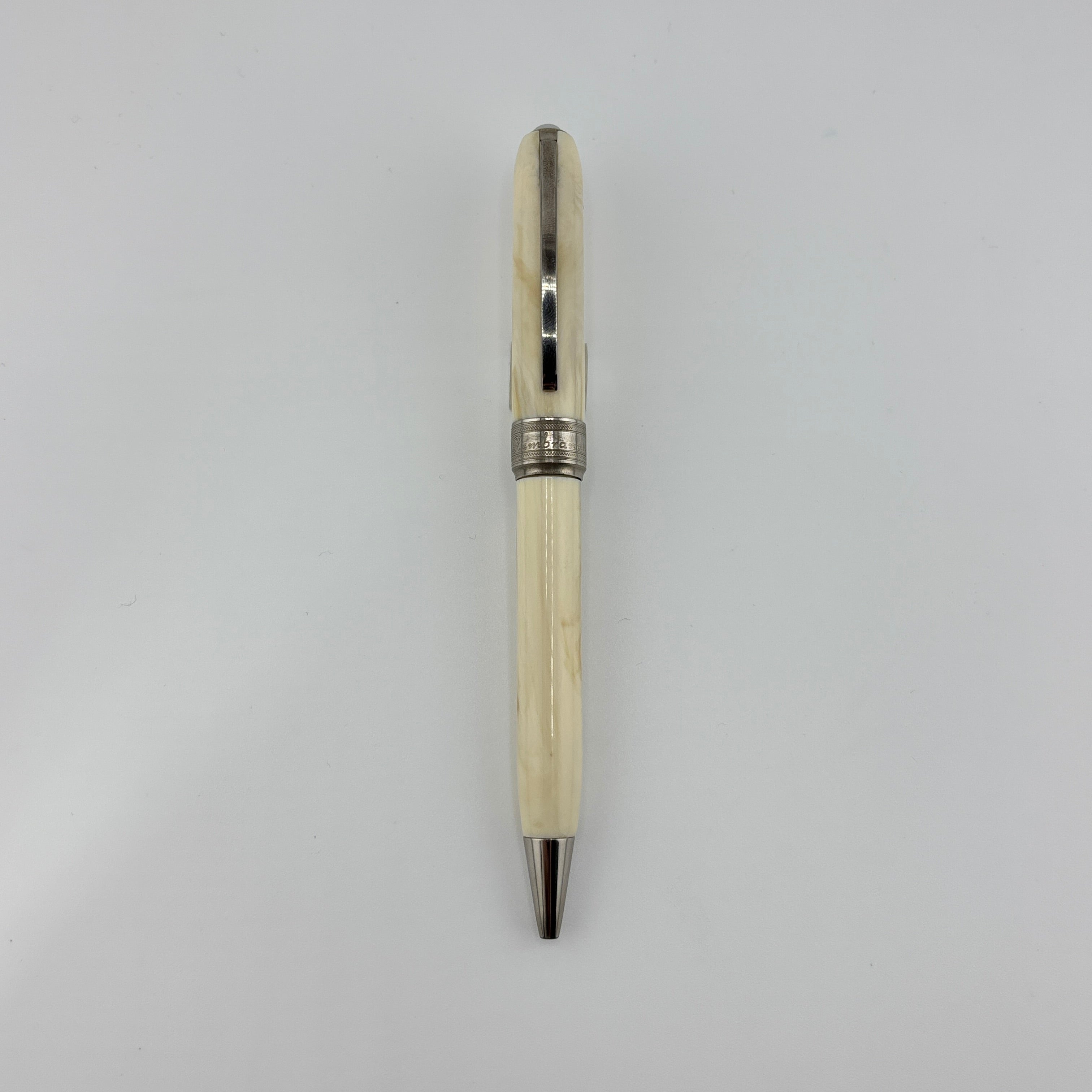 Visconti Rembrandt Venus White Marble - Ball Pen – Fountain Pen