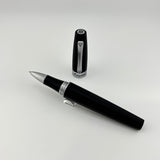 Montegrappa Magnifica Faceted  Black Satin finish  - Roller Pen