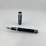 Montegrappa Ducale Murano Mare Blue and Cream - Fountain Pen