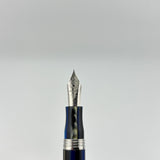 Montegrappa Ducale Murano Mare Blue and Cream - Fountain Pen