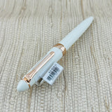 Sailor Facine White with Pink/Rose Gold Trim - Fountain Pen