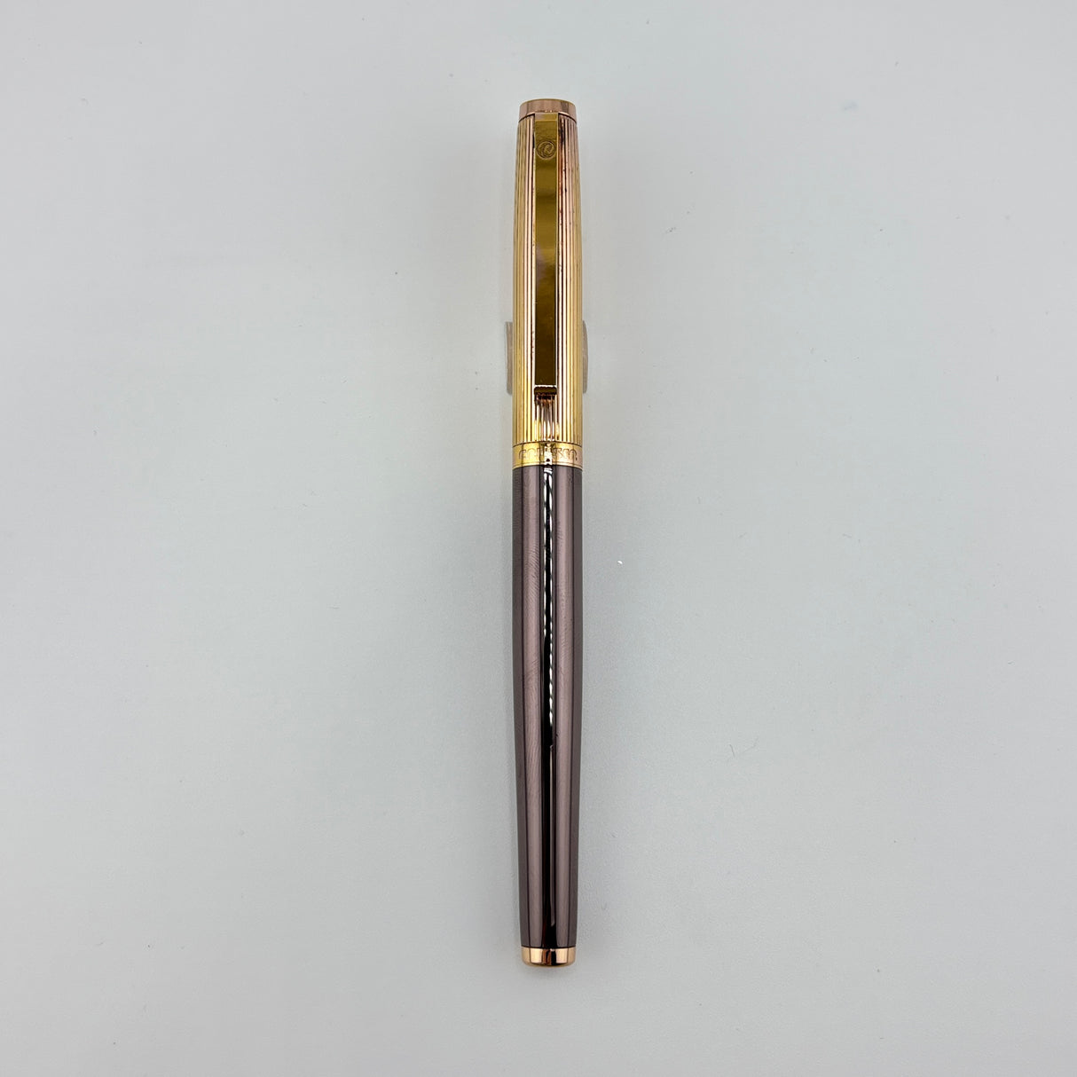 Cruiser Makelos Sterling silver cap 925 rose gold / Gun chrome Barrel - Fountain Pen