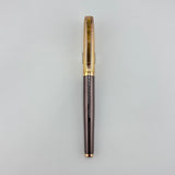 Cruiser Makelos Sterling silver cap 925 rose gold / Gun chrome Barrel - Fountain Pen