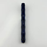 Ranga Pen India Ebonite Blue Bamboo shape  - Fountain Pen