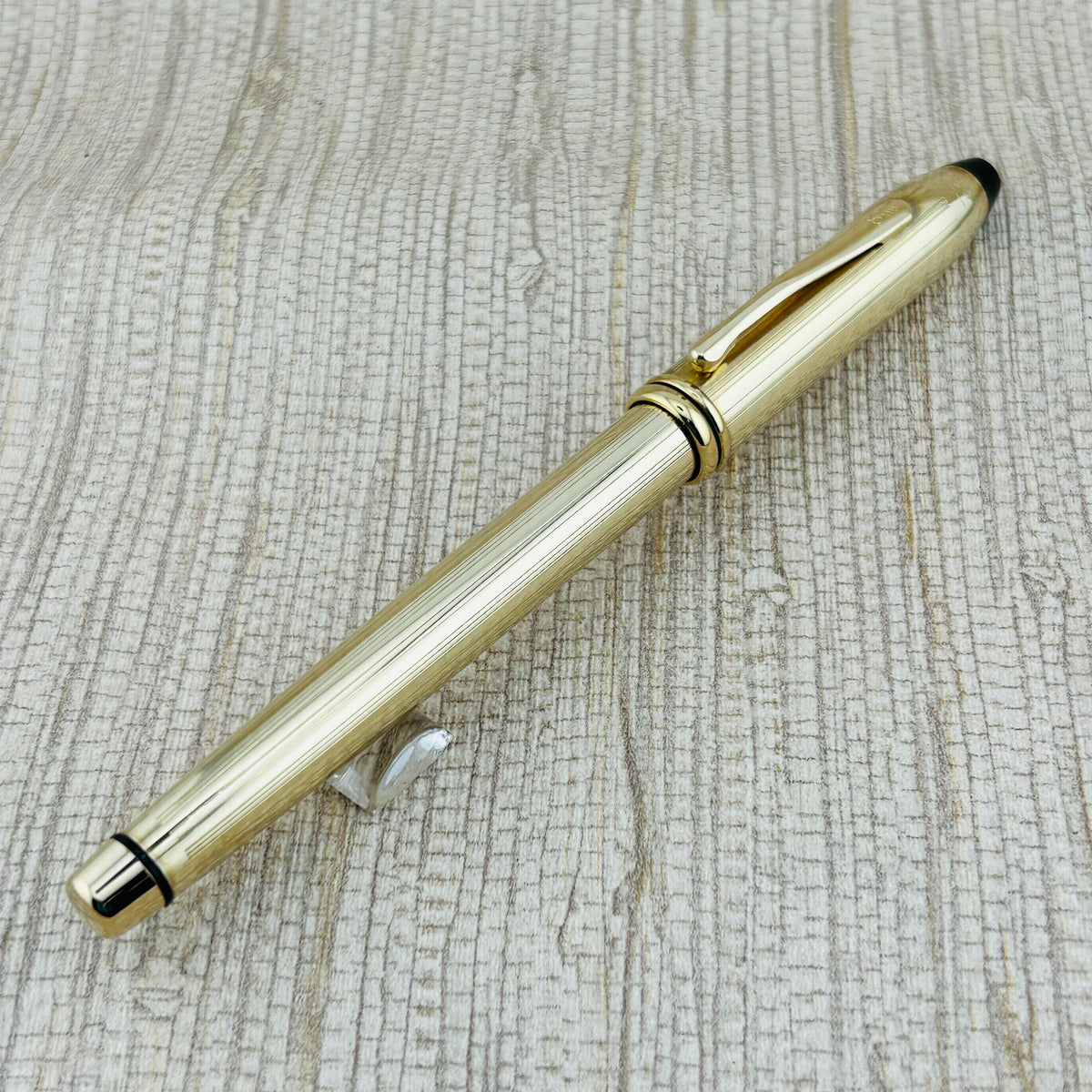 Cross Townsend Gold Plated Gold Nib 18k - Fountain Pen