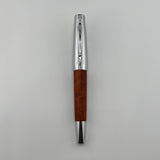Faber Castell E-Motion Wood with Chrome - Fountain Pen