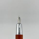 Faber Castell E-Motion Wood with Chrome - Fountain Pen