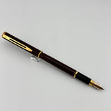 Waterman Hemisphere Brown Marble circa 1995 - Fountain Pen