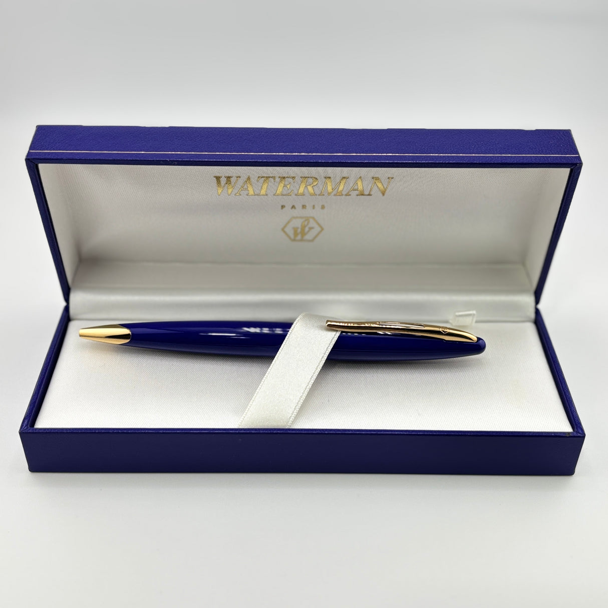 Waterman Carene " Bleu de France " Gold trim circa 2015 - Ball Pen