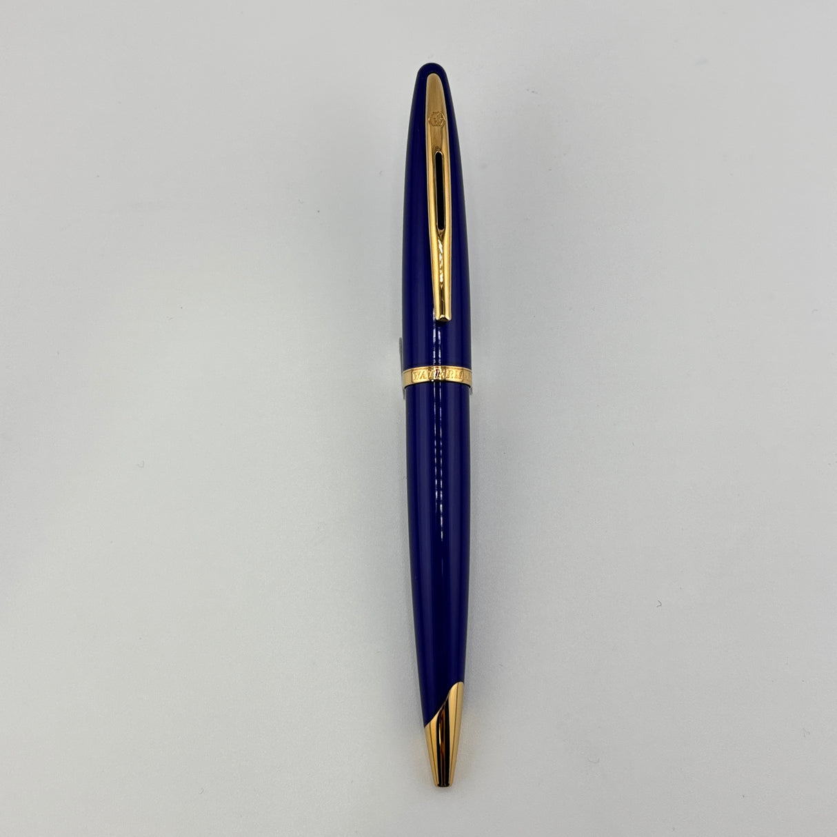 Waterman Carene " Bleu de France " Gold trim circa 2015 - Ball Pen