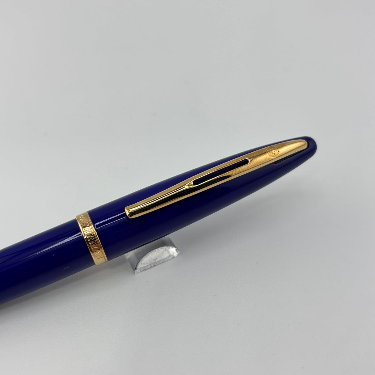 Waterman Carene " Bleu de France " Gold trim circa 2015 - Ball Pen