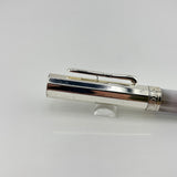 Conklin Coronet Collection Faceted cap silver ice blue barrel  - Ball Pen