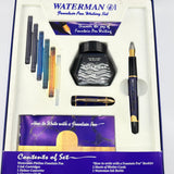 Waterman Phileas blue Marble Beautiful set  - Fountain Pen