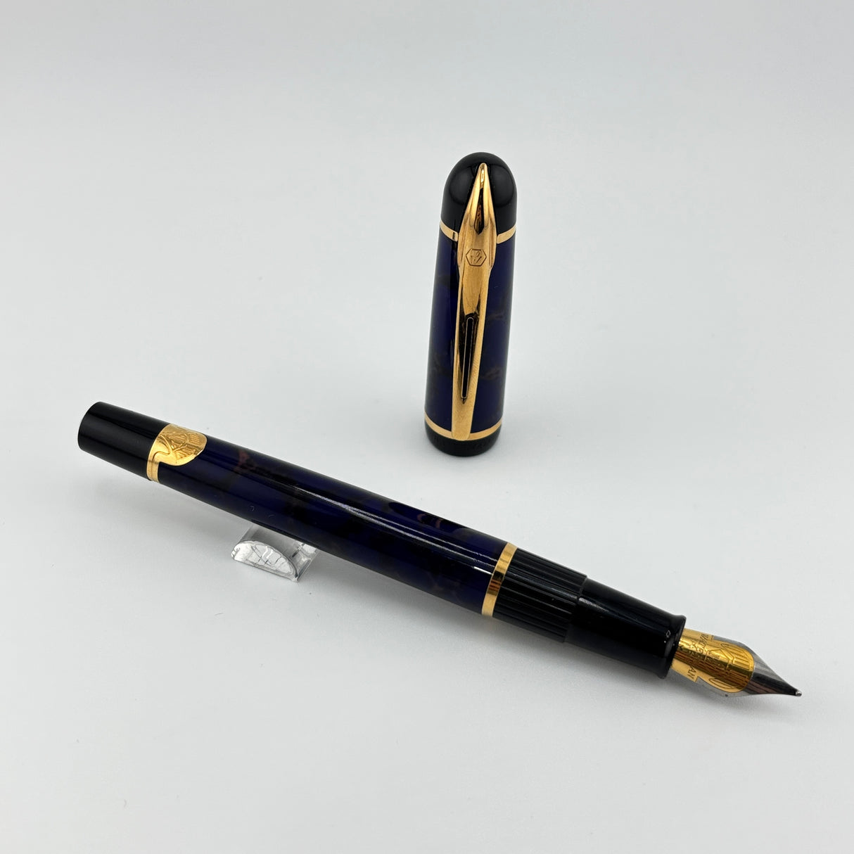 Waterman Phileas blue Marble Beautiful set  - Fountain Pen