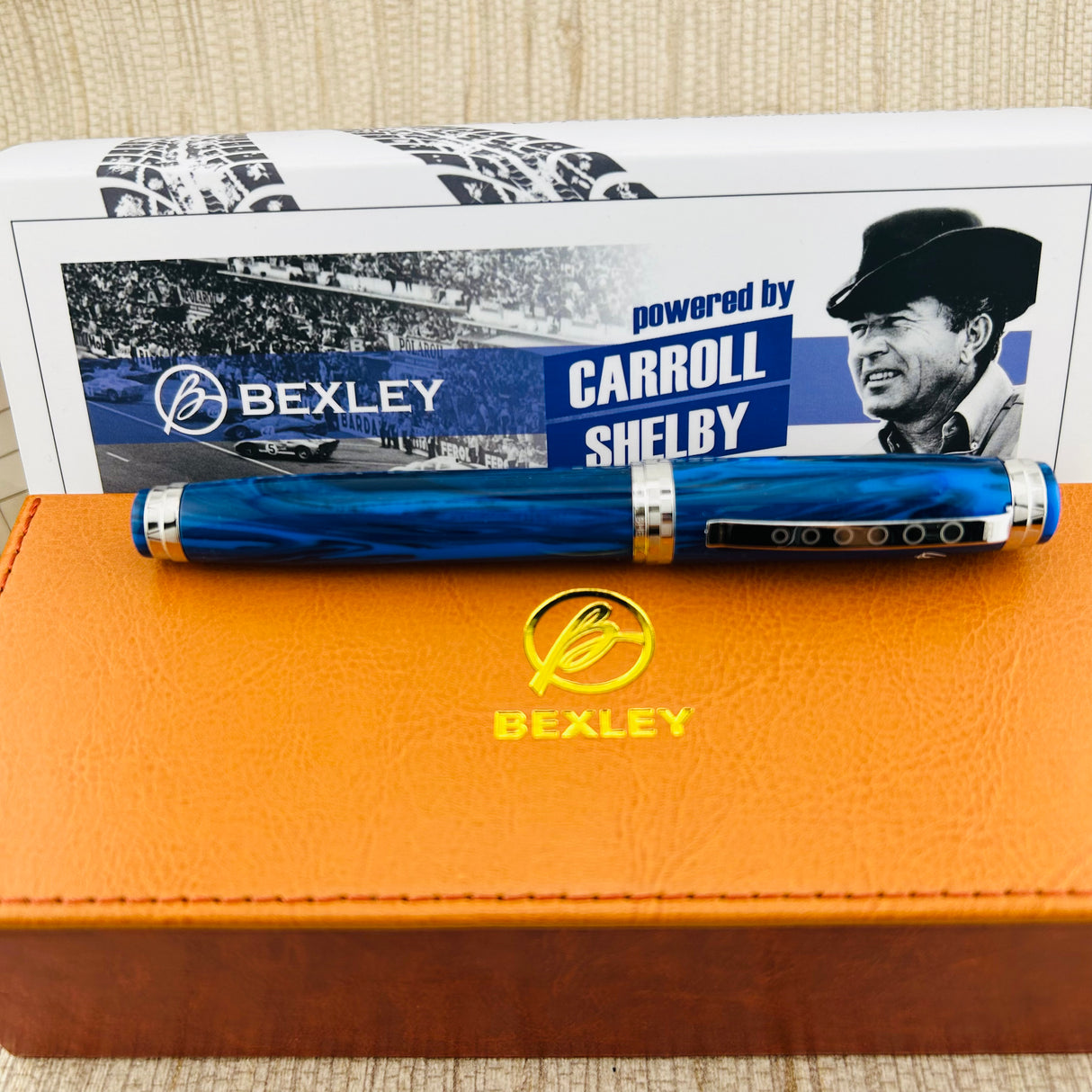 Bexley Carroll Shelby 427 Cobra Limited Edition 047/427  Fountain Pen - Medium 14kt Gold Nib