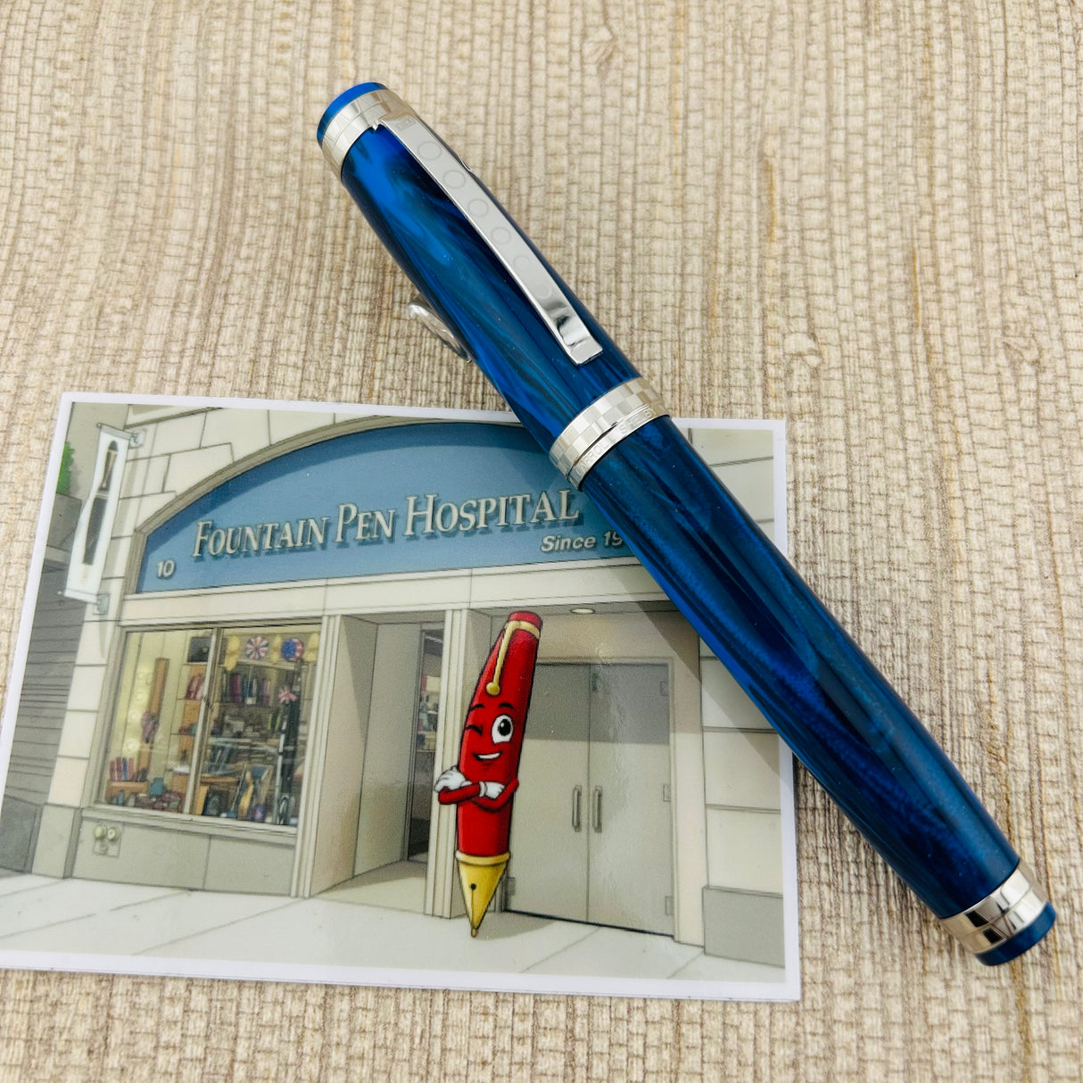 Bexley Carroll Shelby 427 Cobra Limited Edition 047/427  Fountain Pen - Medium 14kt Gold Nib